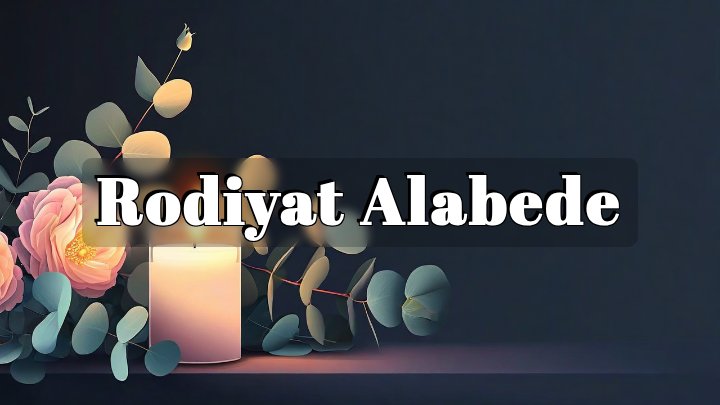 Rodiyat Alabede, Winnipeg, MB